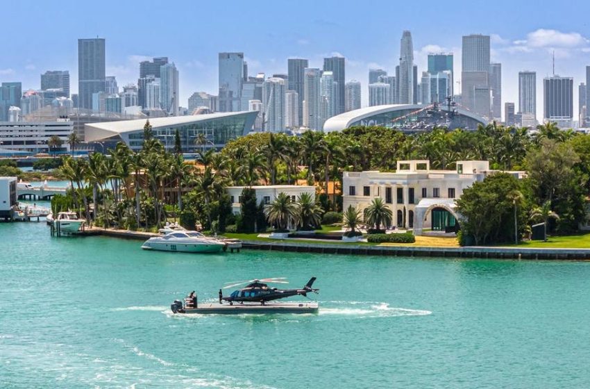  Miami Billionaires’ Status Symbol: Floating Helipads to Skip Traffic