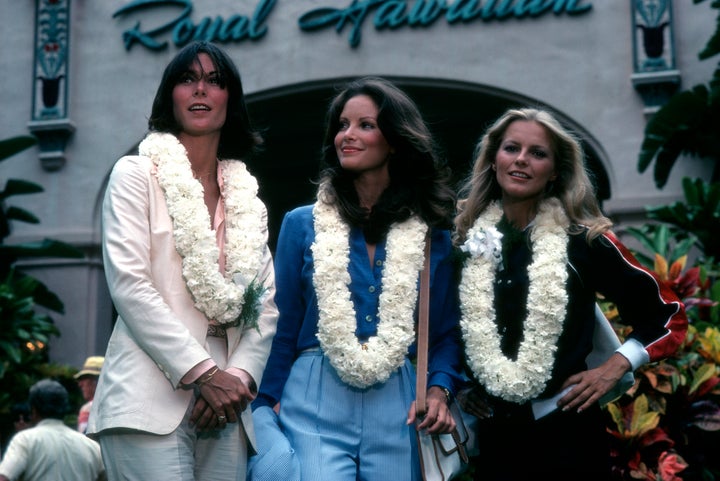 Jackson, Smith and Ladd on a 1977 episode of "Charlie's Angels."