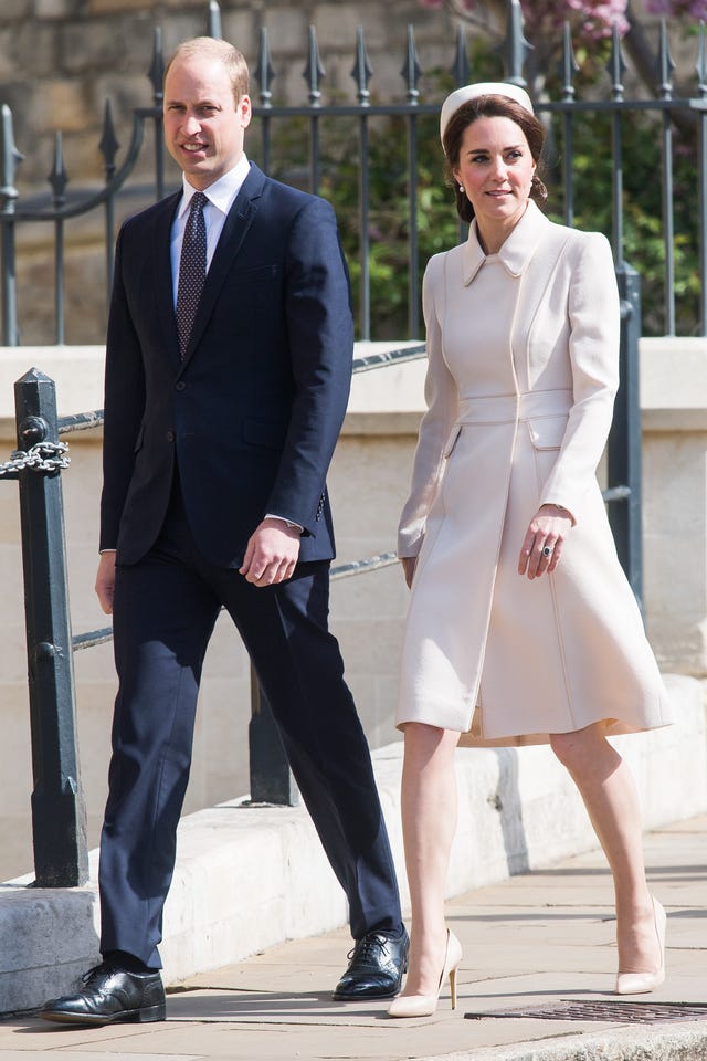 The Royal Family Attend Easter Day Service In Windsor
