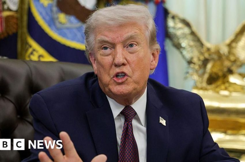  US could 'finish the job' in Iran in two or three weeks, Trump says – BBC