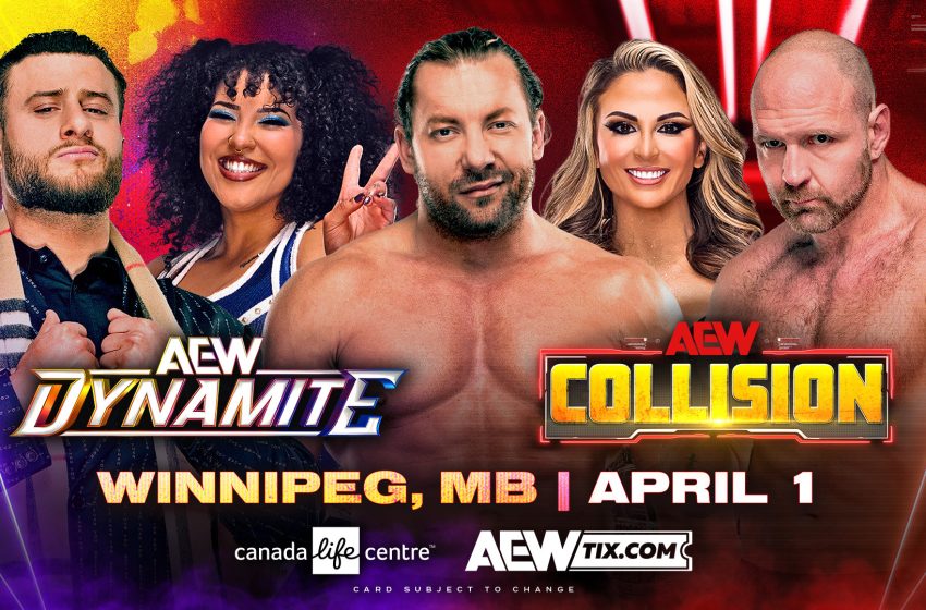  AEW Collision spoilers from Winnipeg, Canada