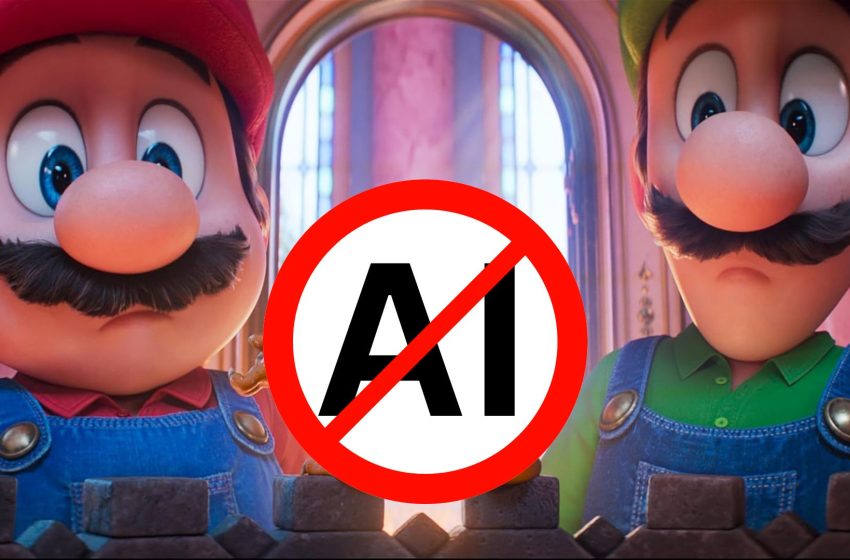  The Super Mario Galaxy Movie includes a disclaimer that it may not be used to train AI