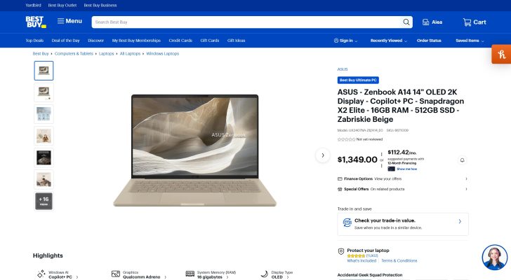 ASUS raises the prices of its Snapdragon X2 Elite laptops right after the reviews go out