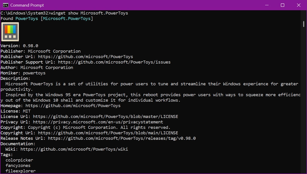 Console Host with Terminal update