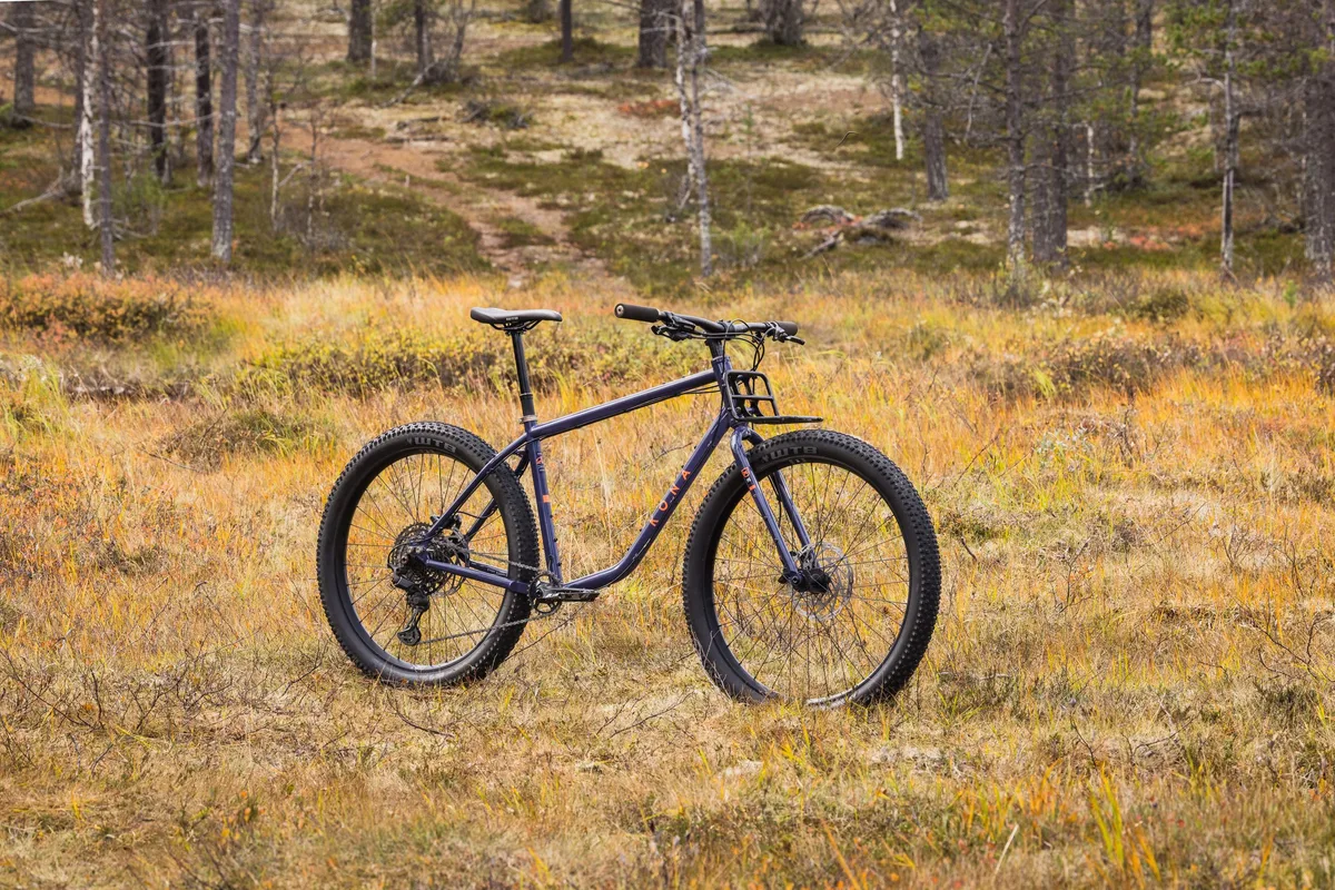 Kona Unity side shot in a forest