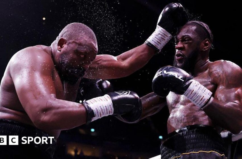  Chisora v Wilder: Derek Chisora beaten by Deontay Wilder on points