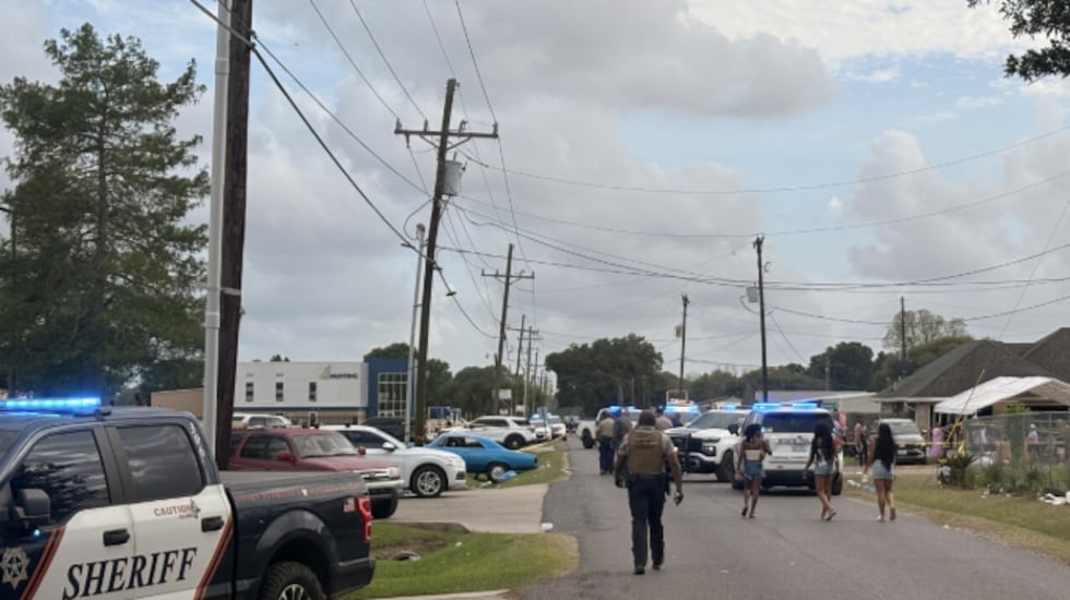 Scene at Lao New Year Festival after a driver hit a crowd during a parade.