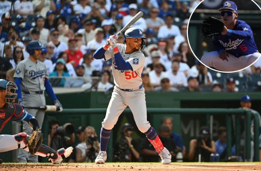  Dodgers’ Mookie Betts on injured list, Hyeseong Kim recalled