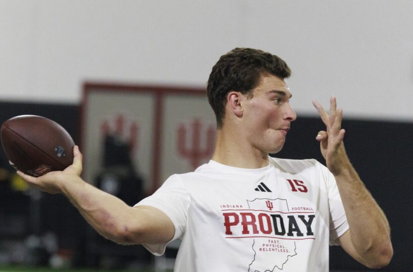  Fernando Mendoza on his Pro Day: I wanted to make sure my teammates could showcase themselves