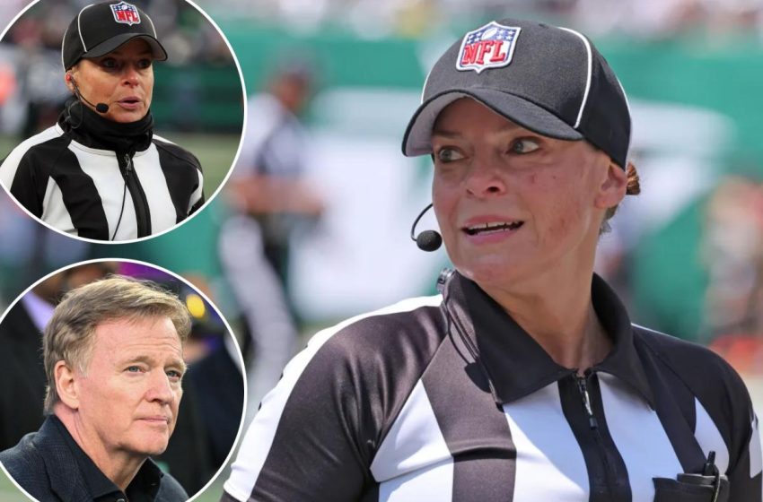  Fired female referee Robin DeLorenzo files discrimination lawsuit against NFL