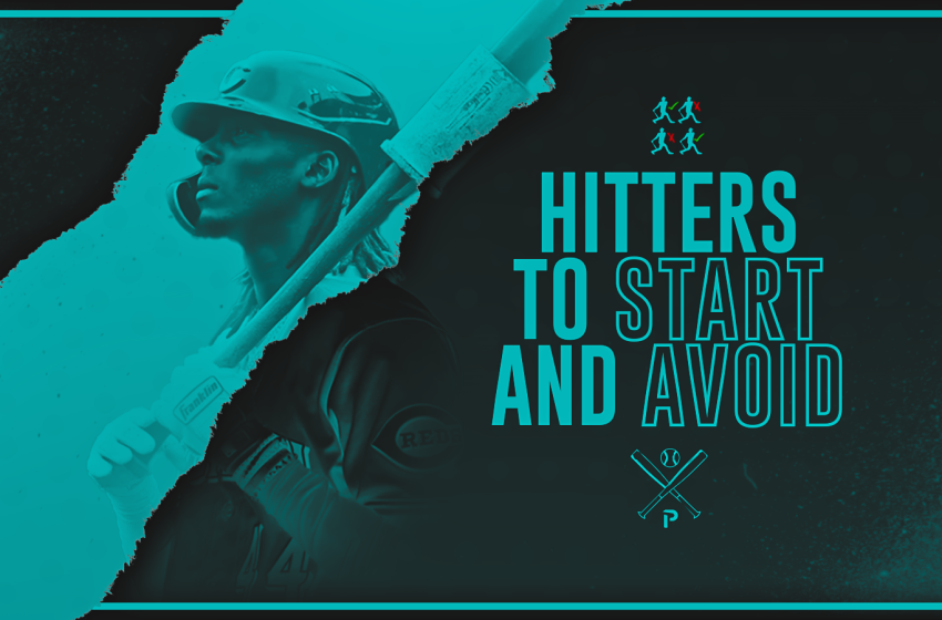  Hitters to Start and Avoid in Fantasy Baseball in Week 2 (4/6-4/12)