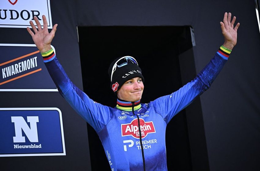  ‘I was riding 650 watts and still couldn’t follow’ – Mathieu van der Poel cracks to finish second again behind ‘unbeatable’ Tadej Pogačar in Tour of Flanders