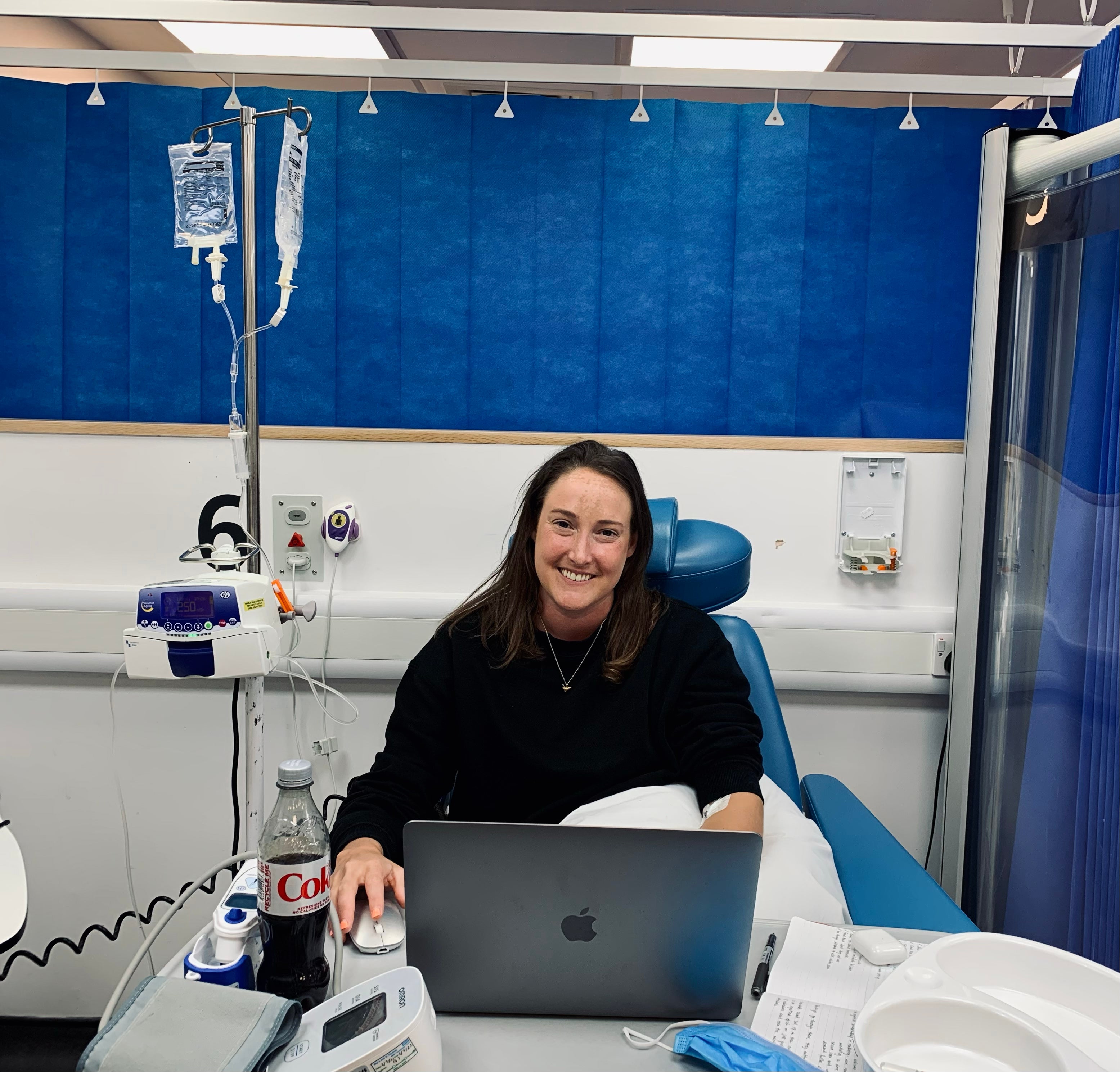 Middleton has learned to carry on life despite her illness