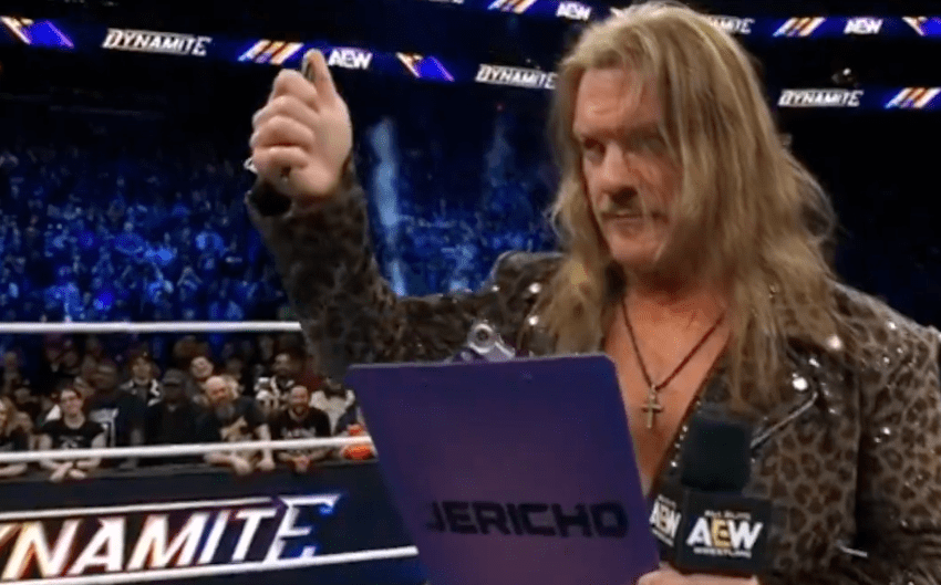  Chris Jericho brings The List to AEW, and guess who just made it?