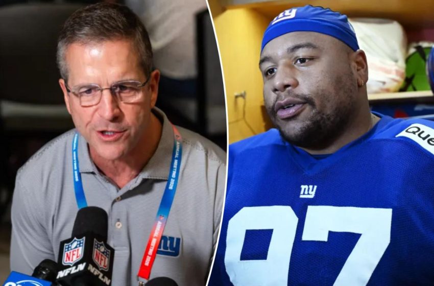  John Harbaugh says Giants want Dexter Lawrence but knows business plays role