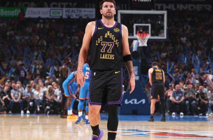  Lakers Injury Report: Luka Dončić leaves Thunder game with leg injury