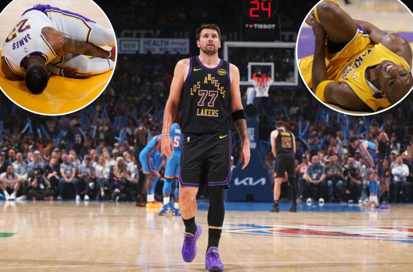  Lakers’ Luka Doncic travels to Spain for hamstring injury treatment