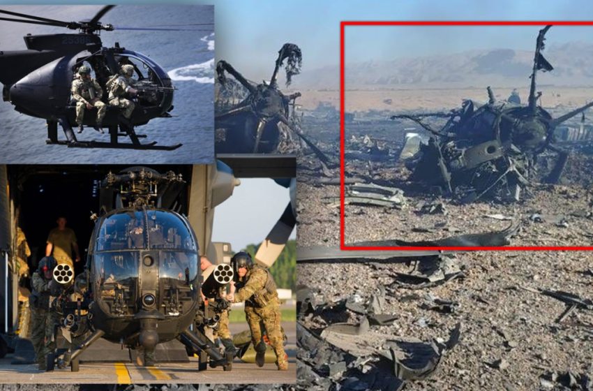  Night Stalker AH-6 Little Bird Helicopters Destroyed At Forward Landing Site In Iran