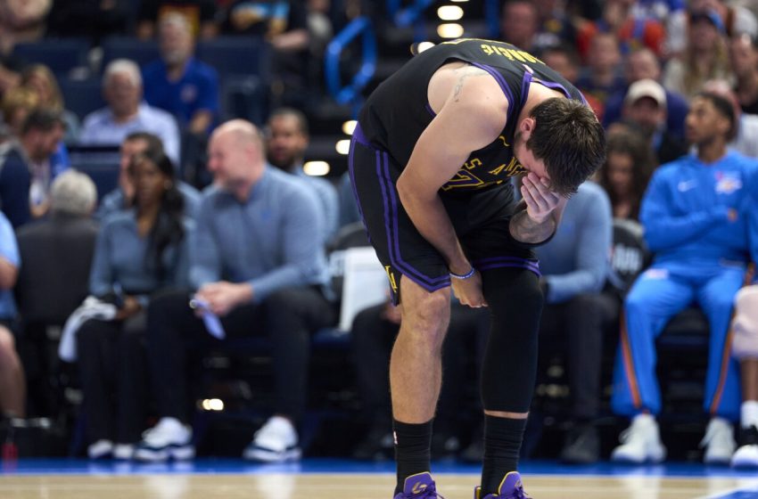  Luka Doncic diagnosed with Grade 2 hamstring strain, out for remainder of season at least