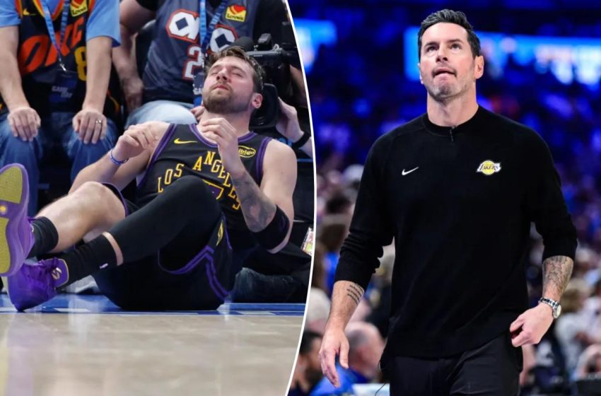  Luka Doncic injury nightmare started with an inexplicable JJ Redick decision