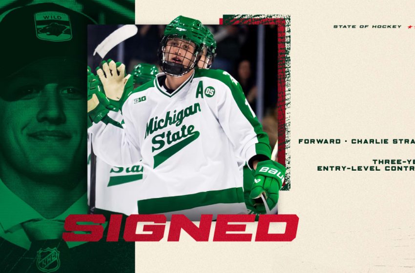  Minnesota Wild Signs Forward Charlie Stramel to Entry-level Contract