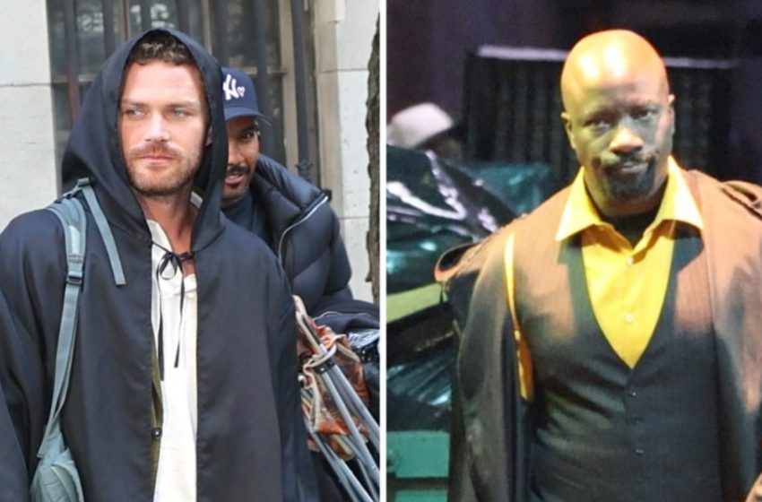  Mike Colter and Finn Jones Spotted on ‘Daredevil: Born Again’ Set