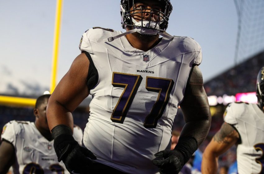  NY Giants news: Ex-Baltimore Ravens guard Daniel Faalele signs with New York