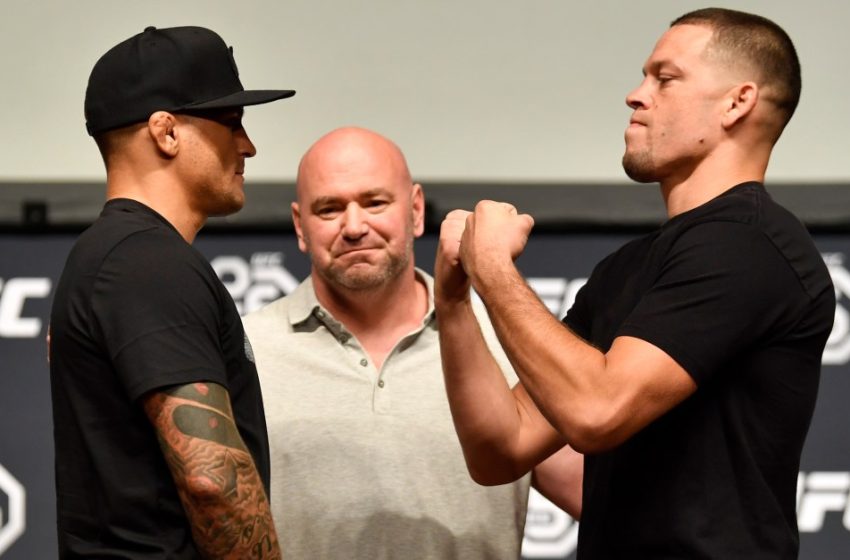  Nate Diaz trashes ‘sorry little b*tch’ Dustin Poirier, ‘bitter’ Daniel Cormier