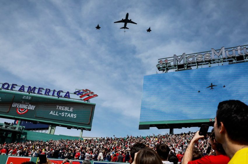  No military flyover for Boston Red Sox home opener at Fenway Park this year