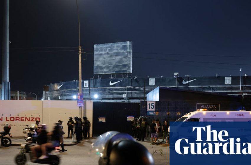  One dead and dozens injured at Peru football stadium during pre-match event | Peru