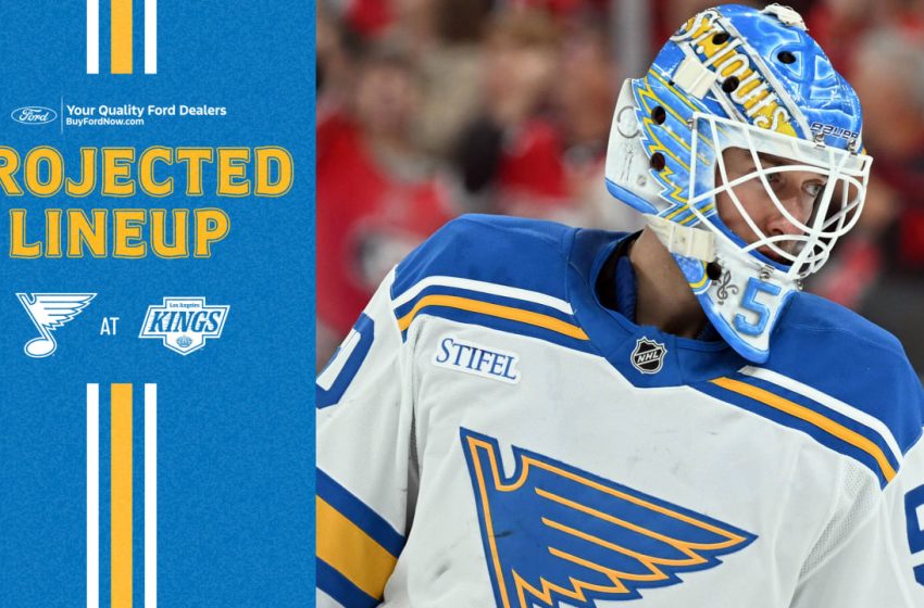  Projected Lineup: April 1 at Los Angeles