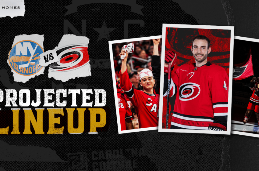  Projected Lineup: April 4 vs. NY Islanders