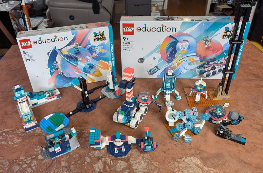  Lego’s educational space sets teach kids physics with plenty of fun