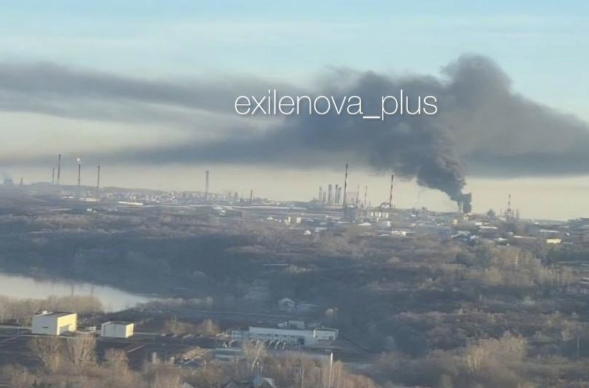  Ukrainian drones reportedly strike oil refinery in Russian city of Ufa