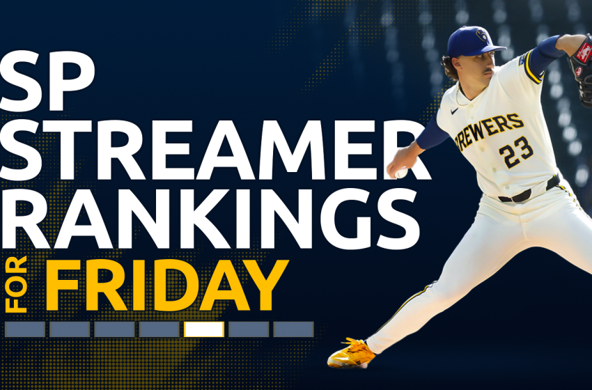  Starting Pitcher Streamer Ranks Fantasy Baseball: 4/3 & 4/4 & 4/5