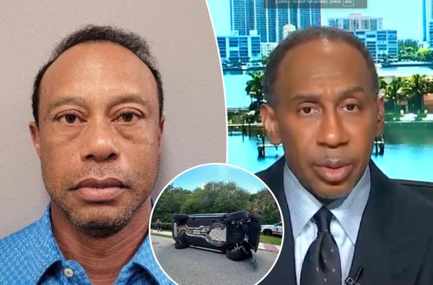  Stephen A. Smith accuses Tiger Woods of having a ‘very suspect life’ after DUI arrest