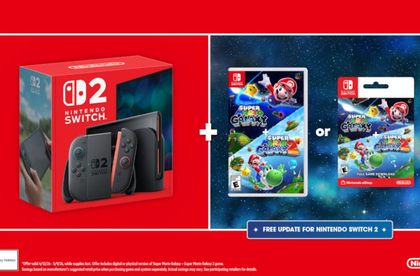  Nintendo announces limited-time Switch 2 offer with Super Mario Galaxy 1 + 2