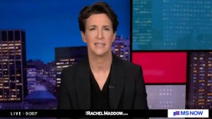 Rachel Maddow on "The Rachel Maddow Show" (MS NOW)