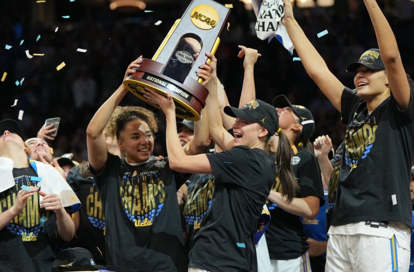  UCLA claims its 1st NCAA women’s basketball title : NPR