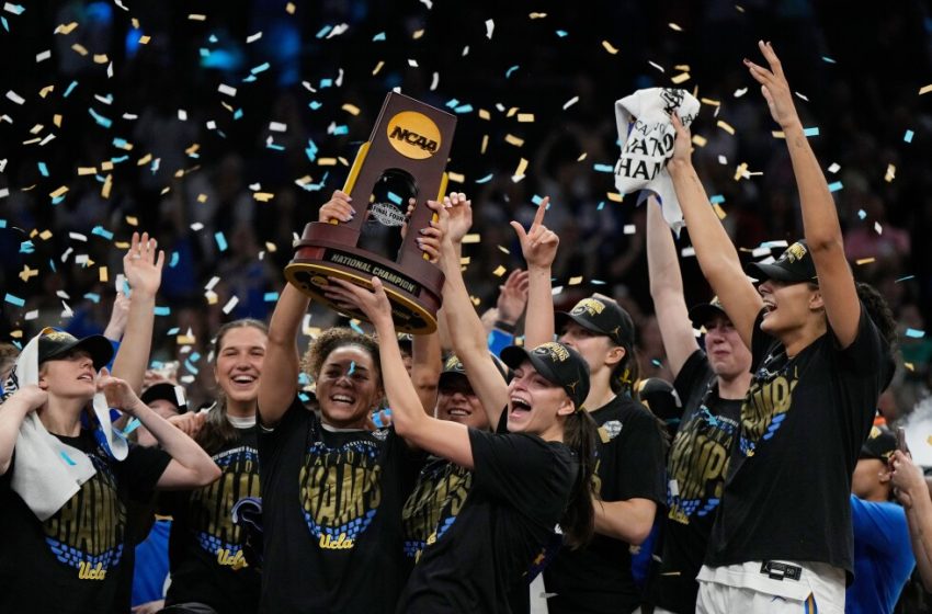  UCLA finishes No. 1 in the AP women’s Top 25 after winning first NCAA title