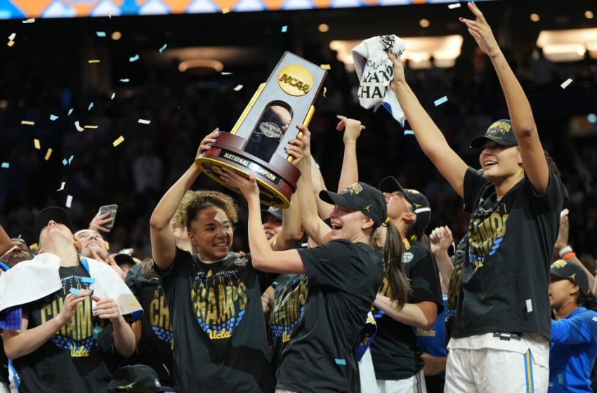 UCLA storms past South Carolina to claim its 1st NCAA women’s basketball title