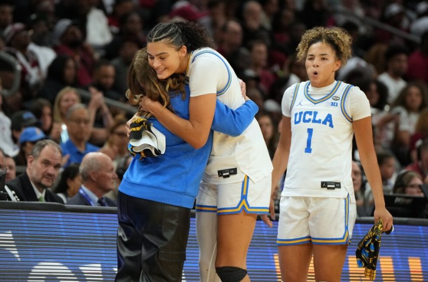  UCLA’s Lauren Betts dominates her way to national title and most outstanding player award