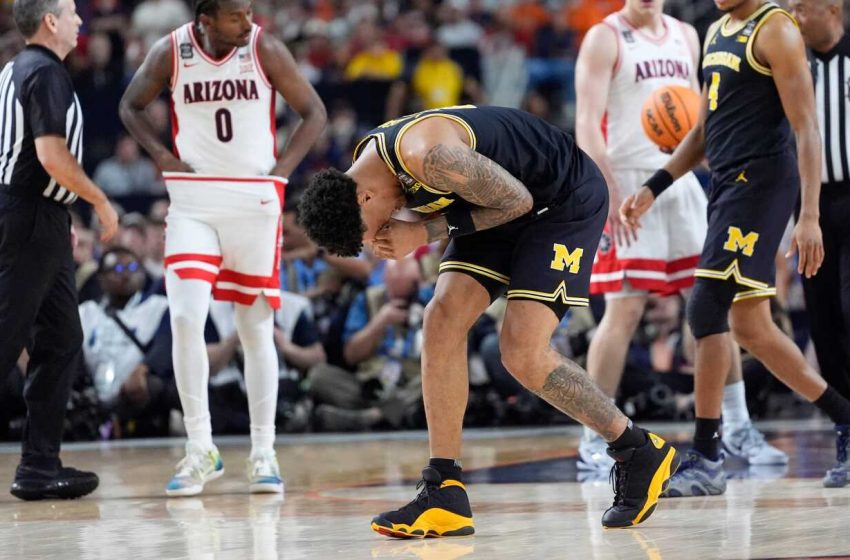  UConn’s Solo Ball, Michigan’s Yaxel Lendeborg dealing with injuries heading into title game
