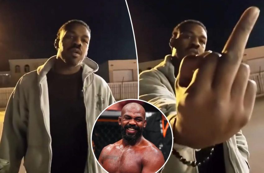  UFC legend Jon Jones in heated road rage confrontation