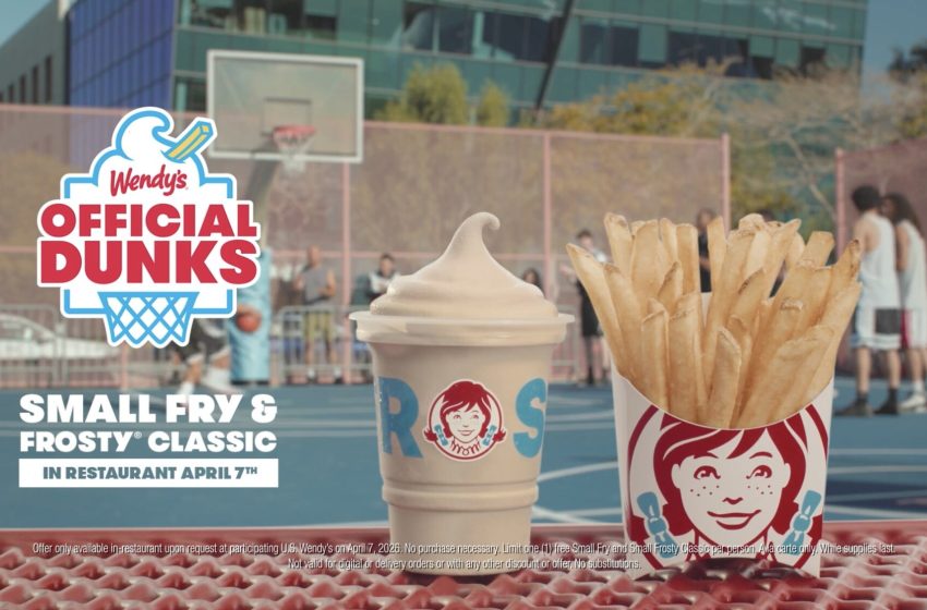  Wendy’s is Giving Away Free Fries and Frosty on Tuesday, April 7 Thanks to One Iconic Slam Dunk