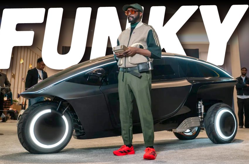  Singer Will.I.Am Wants To Fix Inner Cities With A Ridiculously Complex $30,000 Trike With Tron Lightcycle Wheels And An AI ‘Brain’