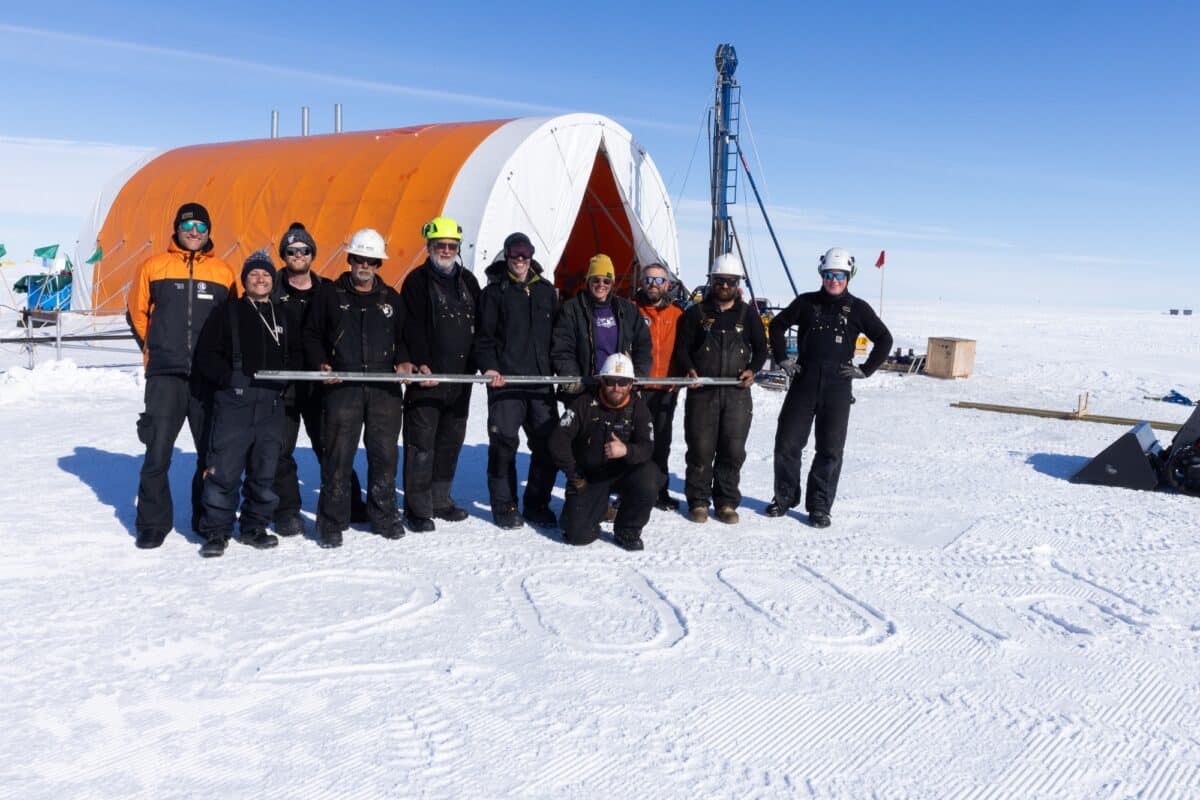 A New Zealand Co Led International Team Has Drilled The Longest Ever Sediment Core From Under An Ice Sheet