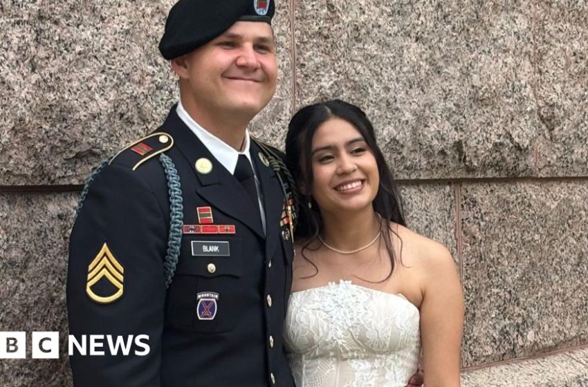  Newlywed wife of US soldier freed by ICE after detention at military base – BBC