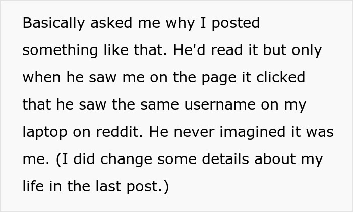 Text excerpt describing a woman imagining things and hearing voices, leading to a hospital visit.