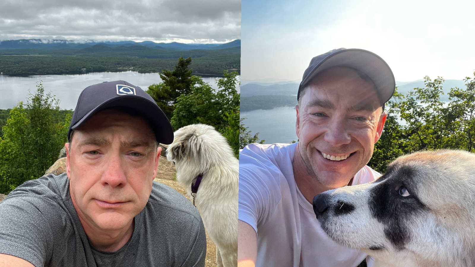 before and after weight loss Cass Anderson with MacroFactor app